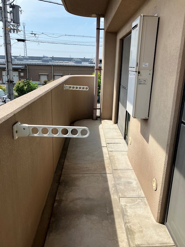 オーガストプラザ ベランダ
