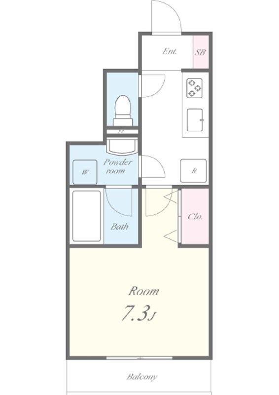 富士見ハイム 間取り図