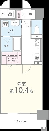 パレーブランシェ 間取り図