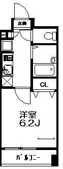 フェルデ本蓮沼 間取り図
