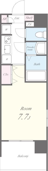 VIVRE（ヴィーヴル） 間取り図