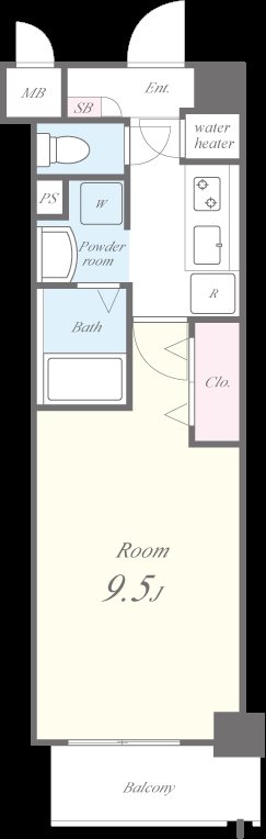 サンテアネックス 間取り図