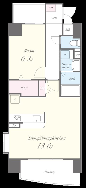 オルテハウス 間取り図