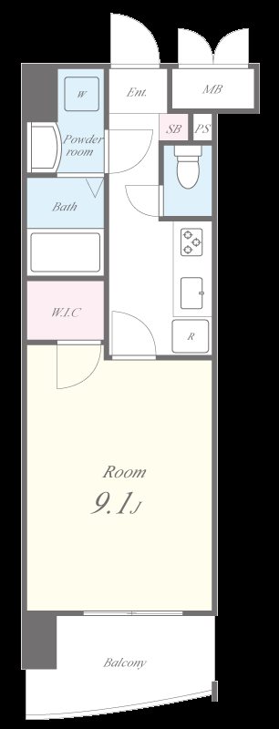 オルテハウス 間取り図