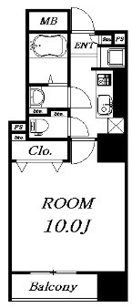ブロッカート 間取り図