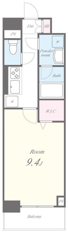 アビティ南大井Ⅱ 間取り図