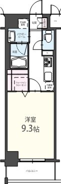 アンファンテーヌ 間取り図
