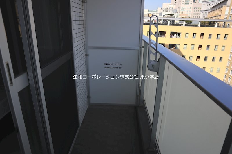 コンパル汐留　(Konparu Shiodome) ベランダ
