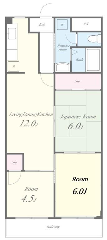 デュエリングナガト 間取り図
