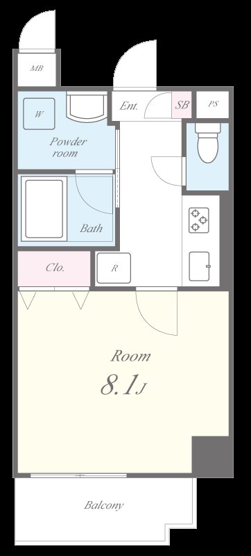 PLAINE（プレーヌ） 間取り図
