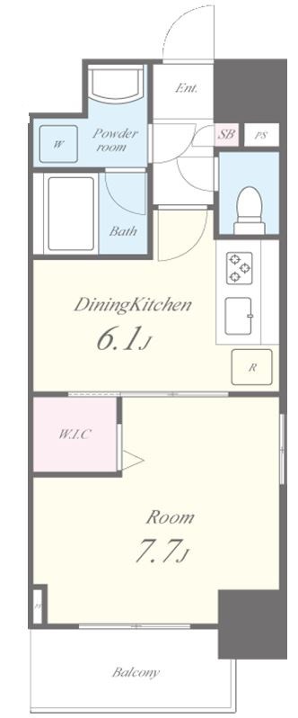 グランディール湘南 間取り図