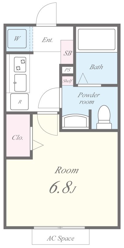 ル・シャンデパン 間取り図