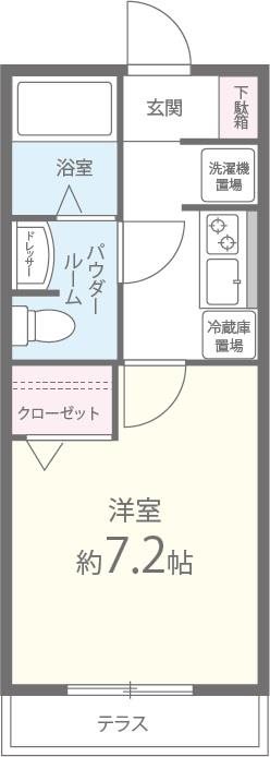 ピュアウォーターシュウエイ 間取り図