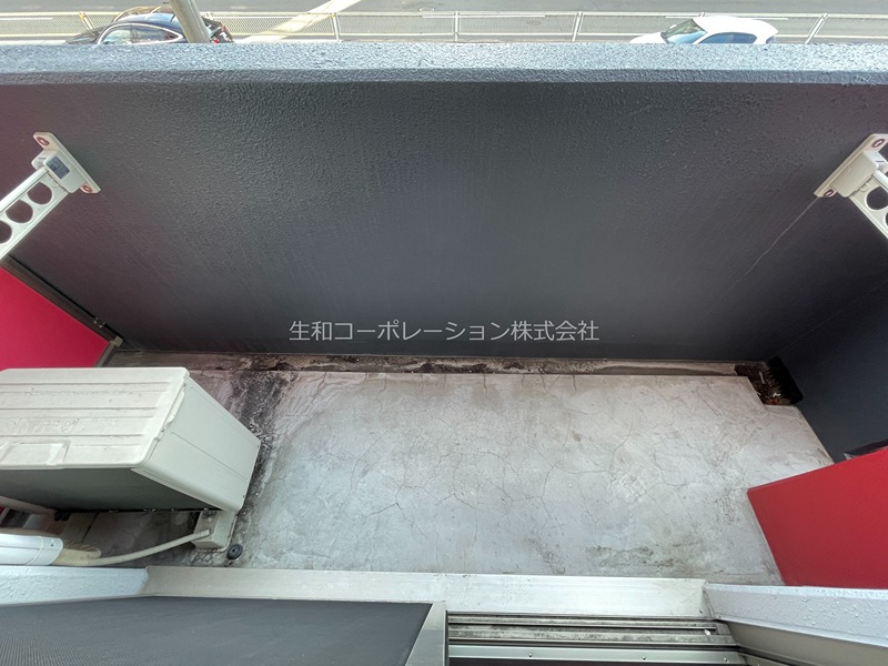 グランパシフィック松虫通 ベランダ
