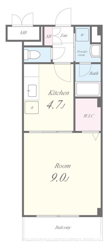 メゾン大塚 間取り図