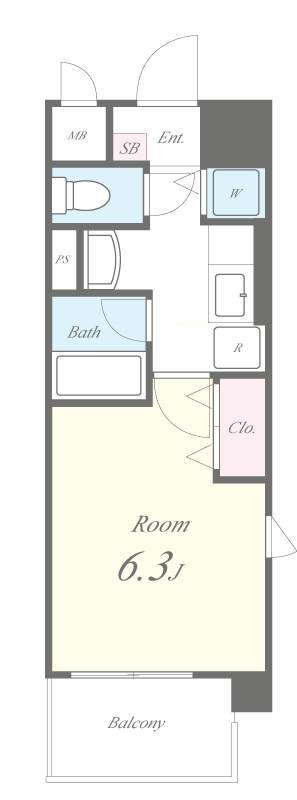 サンプランタン 間取り図