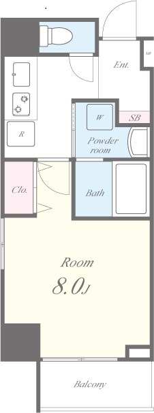 MEIN SCHLOSS 三河島(マインシュロスミカワシマ) 間取り図