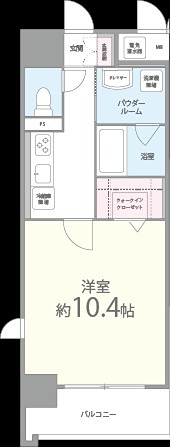 パレーブランシェ 間取り図