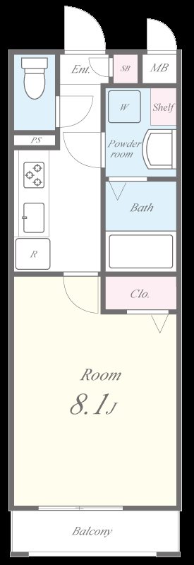 アルコート 間取り図