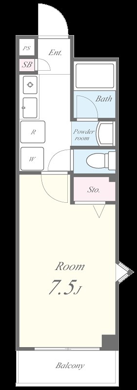 ユタカマンション 間取り図