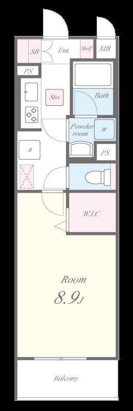 ALBAmaison明大前（アルバメゾンメイダイマエ） 間取り図