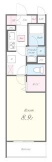 ALBAmaison 明大前 間取り図