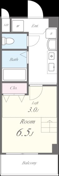 ハクユウ元町 間取り図
