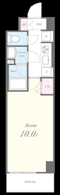 proceed Nishitokorozawa 間取り図