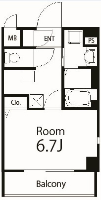 アラモ・１ 間取り図