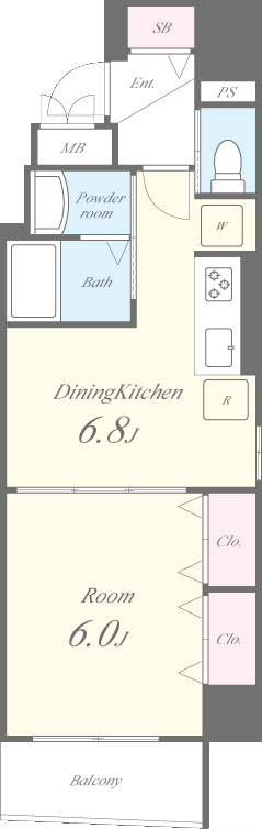 ラメゾンオンズ 間取り図