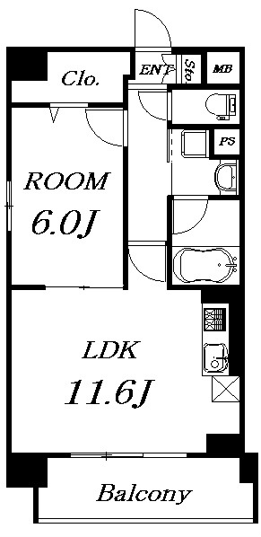 グランマノワール 間取り図