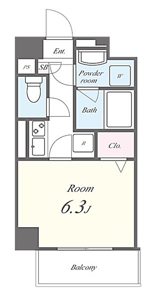 メッツォ南大塚 (mezzo南大塚) 間取り図