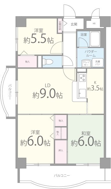 ラフィーネ 間取り図