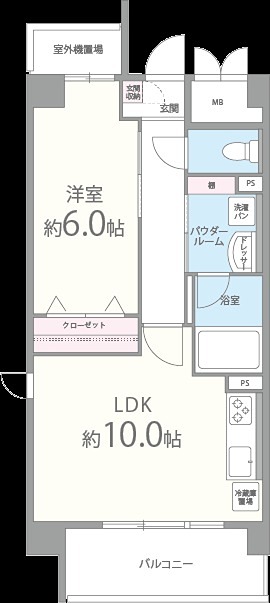 プレステイジEXE 間取り図