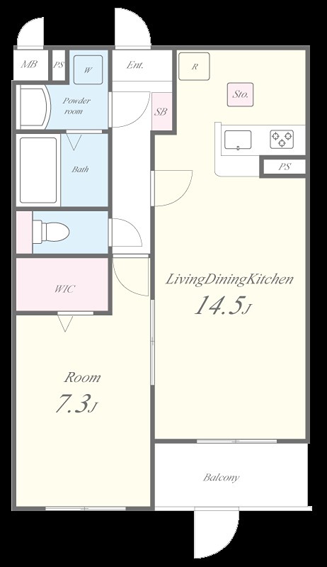 井村様マンション 間取り図