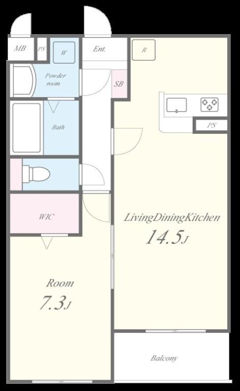 ヴィリアン 間取り図