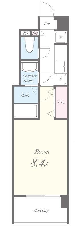 ケイウッドハウス 間取り図
