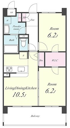 スプランドゥール  間取り図