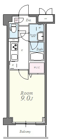 サンブリーズ 間取り図