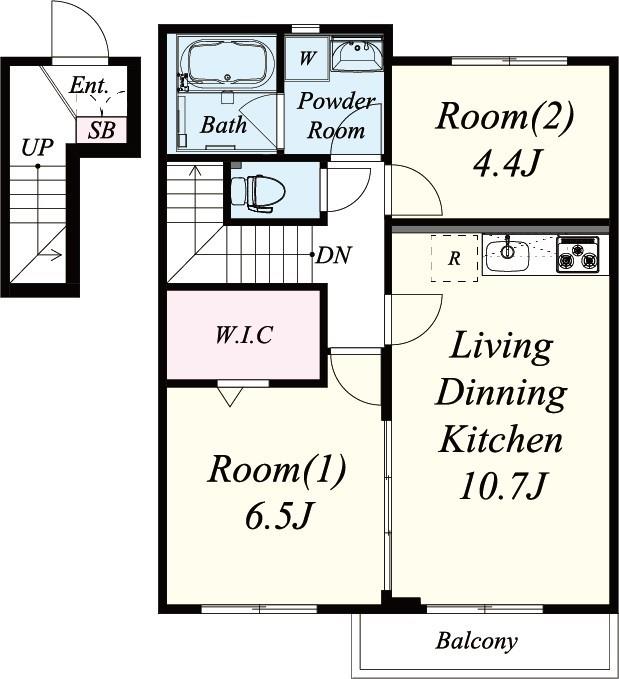 cherir上泉 間取り図