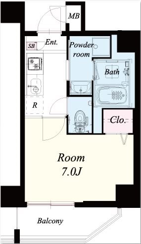 K&amp;amp;K芥川 間取り図