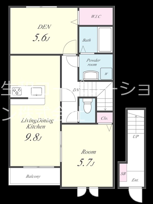 ウエストヒルズ西六甲 間取り図