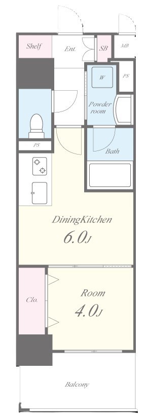 メゾンレクト 間取り図