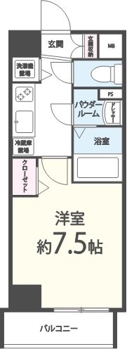 メゾンドソレイユ･シノハラ 間取り図
