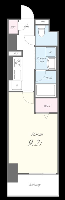 Blanche船橋本町 間取り図