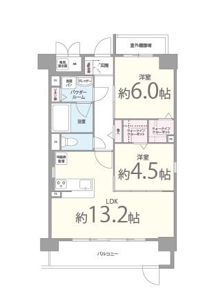 LUO MAROON 間取り図