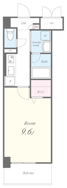 カルム加古川 間取り図