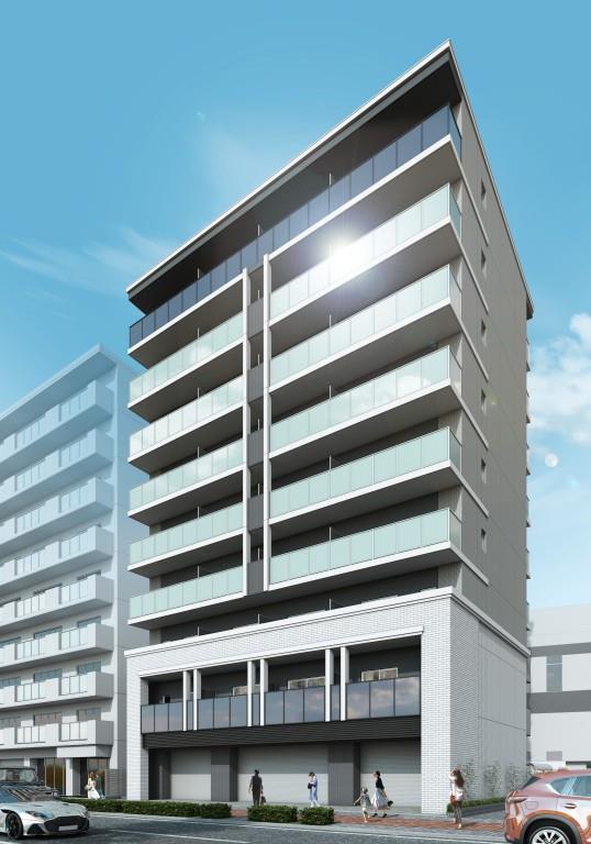 グランパール森ノ宮 805号室 外観