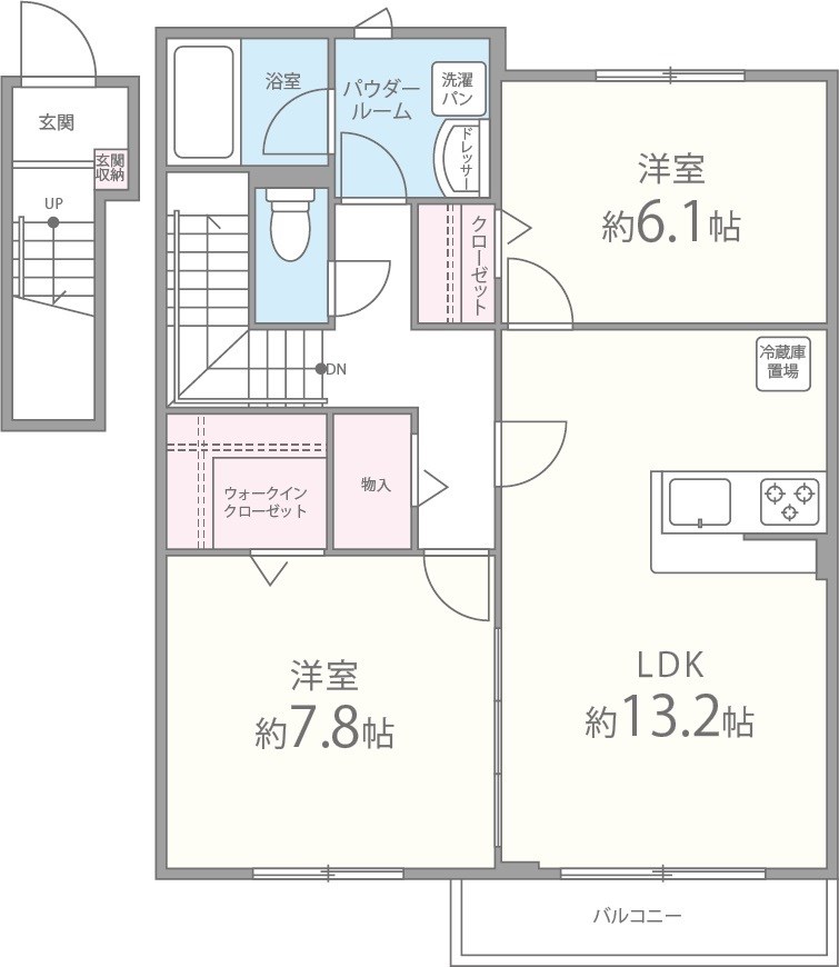 メゾン野村 間取り図