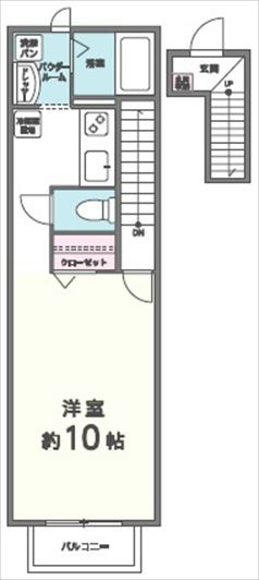 ヴェルドミール園田 間取り図
